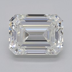 3.02 Carat G-VS1 Emerald Diamond