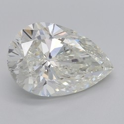 5.01 Carat Pear Shaped Diamond I-SI1