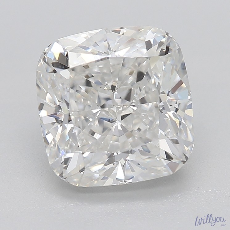 2.22 Carat G-VS2 Cushion Diamond