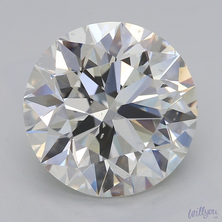 6.11 Carat I-SI1 Round Diamond