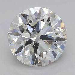 6.11 Carat Round Cut Diamond I-SI1