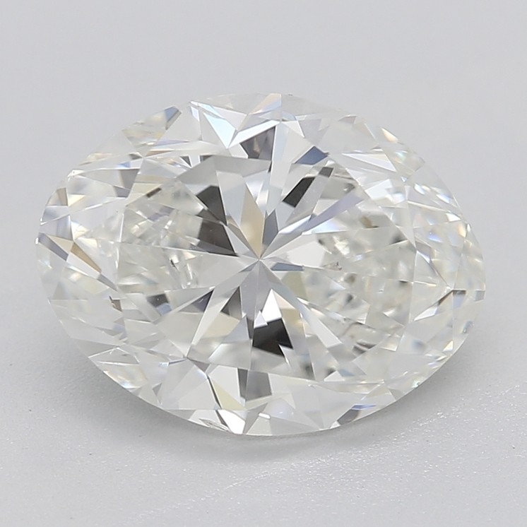 2 Carat H-SI1 Oval Diamond