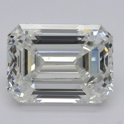 2.15 Carat G-SI1 Emerald Diamond