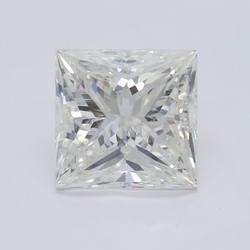 3 Carat Princess Cut Diamond G-SI2