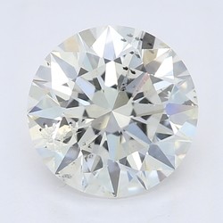 1.5 Carat Round Cut Diamond H-SI2