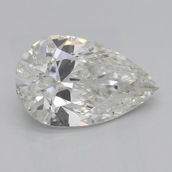 2.01 Carat Pear Shaped Diamond J-SI2