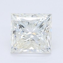 0.9 Carat Princess Cut Diamond F-VS2