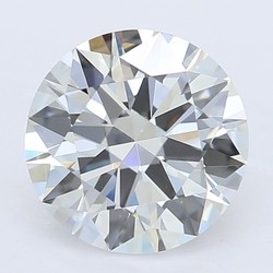 1 Carat Round Cut Diamond F-VS2