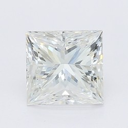 0.91 Carat G-SI1 Princess Diamond