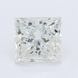 0.9 Carat Princess Cut Diamond G-SI1