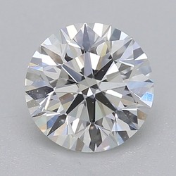 0.71 Carat Round Cut Diamond G-VS2
