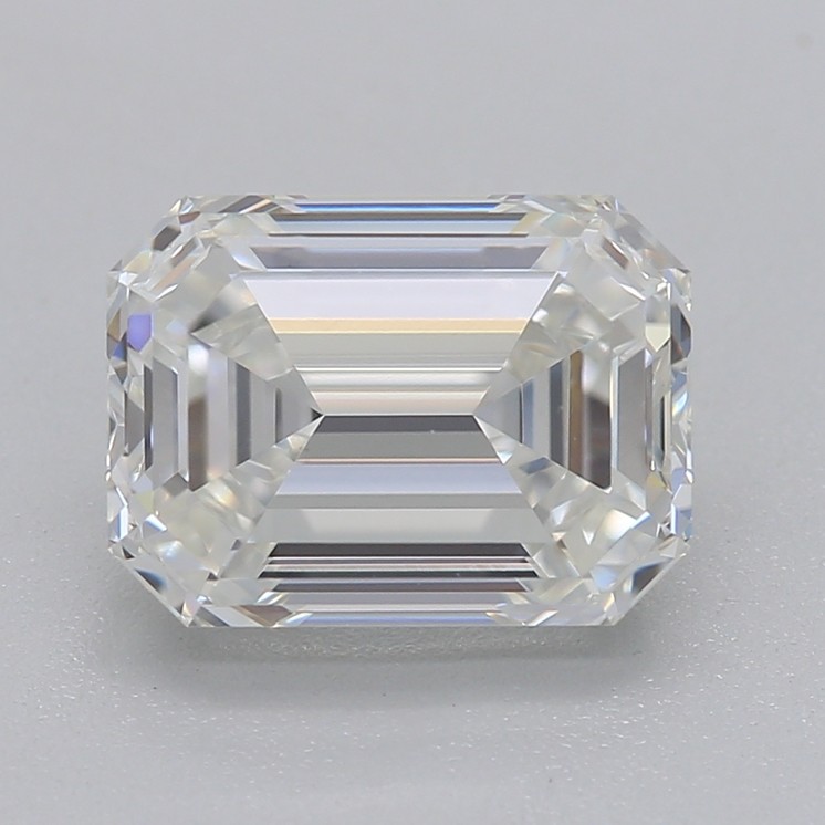 1.7 Carat G-VS1 Emerald Diamond