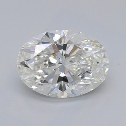 1.81 Carat H-SI1 Oval Diamond