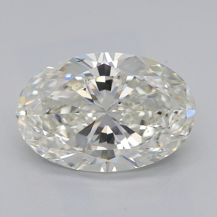 3 Carat I-SI1 Oval Diamond