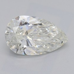 2.01 Carat Pear Shaped Diamond I-VS2