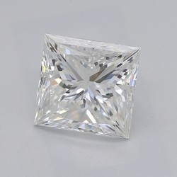 2.01 Carat Princess Cut Diamond F-VS2
