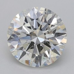 2.02 Carat Round Cut Diamond J-SI2