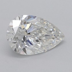1.04 Carat Pear Shaped Diamond F-SI2