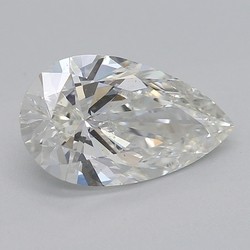 1.09 Carat Pear Shaped Diamond G-SI1
