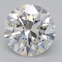 3.02 Carat Round Cut Diamond I-SI1