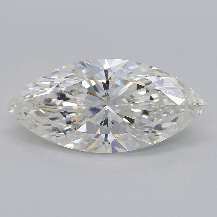 3.02 Carat I-SI1 Marquise Diamond