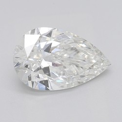 1.71 Carat Pear Shaped Diamond G-SI2
