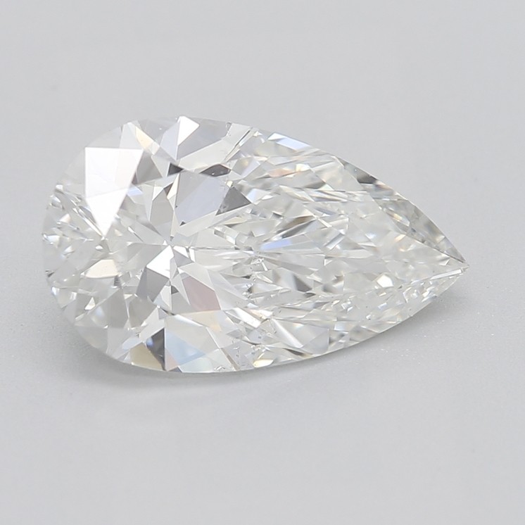 1.51 Carat G-SI1 Pear Diamond
