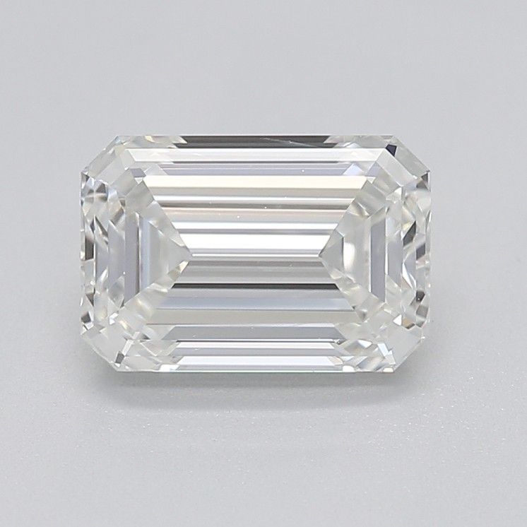 1 Carat I-SI1 Emerald Diamond