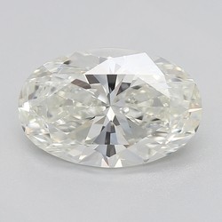 2.01 Carat Oval Diamond J-VS2