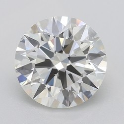 2.01 Carat Round Cut Diamond J-SI1