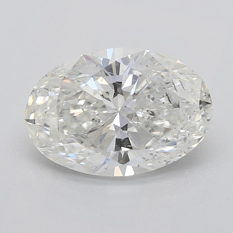 1.72 Carat H-SI2 Oval Diamond