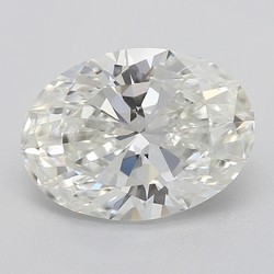 1.71 Carat I-SI1 Oval Diamond