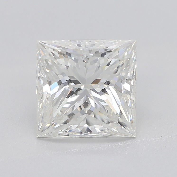 2.01 Carat H-SI1 Princess Diamond