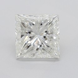 2 Carat Princess Cut Diamond J-VS2