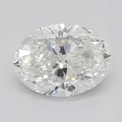 1 Carat Oval Diamond G-SI1