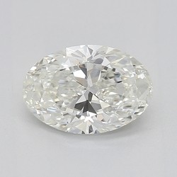 0.8 Carat J-VS1 Oval Diamond