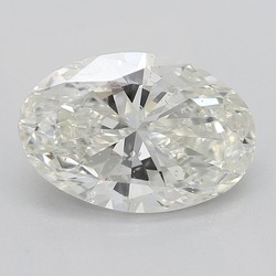 2.01 Carat Oval Diamond J-SI2