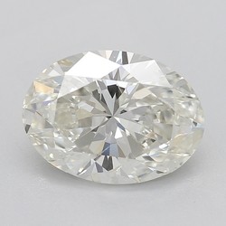 1.51 Carat J-SI2 Oval Diamond