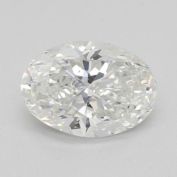 1 Carat Oval Diamond H-SI1