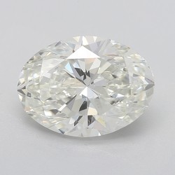 2.57 Carat Oval Diamond J-SI1