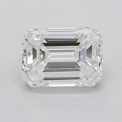 0.8 Carat Emerald Cut Diamond H-VS1