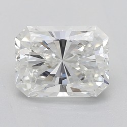 0.88 Carat Radiant Cut Diamond H-SI1