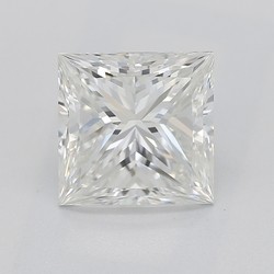1.69 Carat Princess Cut Diamond H-VS1