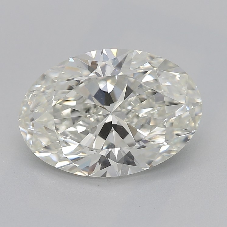 1.7 Carat J-SI1 Oval Diamond