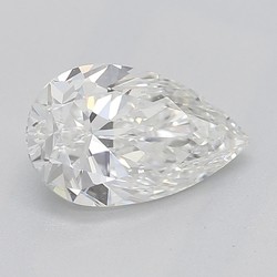 0.79 Carat Pear Shaped Diamond G-SI1