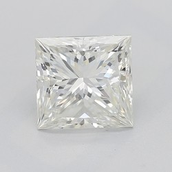 1.51 Carat J-VS1 Princess Diamond