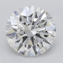 3.23 Carat G-SI2 Round Diamond