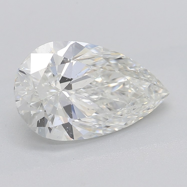 2.21 Carat H-SI1 Pear Diamond