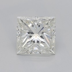 1.51 Carat Princess Cut Diamond J-VS2
