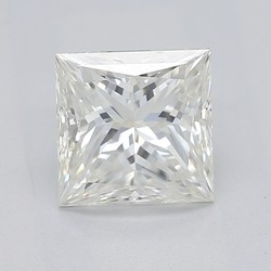 1.01 Carat Princess Cut Diamond J-VS2